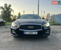 Чорний Інфініті Q50, об'ємом двигуна 3.7 л та пробігом 90 тис. км за 15950 $, фото 1 на Automoto.ua