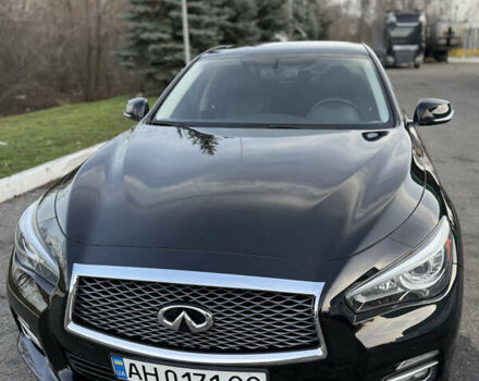 Черный Инфинити Q50, объемом двигателя 3.7 л и пробегом 186 тыс. км за 16300 $, фото 8 на Automoto.ua