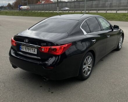 Черный Инфинити Q50, объемом двигателя 2.1 л и пробегом 248 тыс. км за 12700 $, фото 3 на Automoto.ua