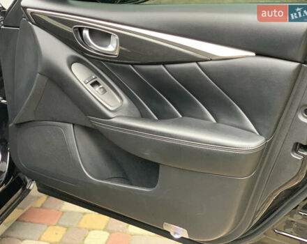 Черный Инфинити Q50, объемом двигателя 2.14 л и пробегом 190 тыс. км за 13350 $, фото 42 на Automoto.ua