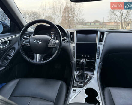 Черный Инфинити Q50, объемом двигателя 3.7 л и пробегом 186 тыс. км за 16300 $, фото 22 на Automoto.ua