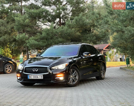 Чорний Інфініті Q50, об'ємом двигуна 3.7 л та пробігом 124 тис. км за 18400 $, фото 2 на Automoto.ua