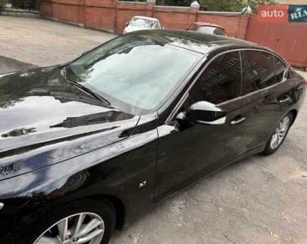 Черный Инфинити Q50, объемом двигателя 3.7 л и пробегом 158 тыс. км за 13500 $, фото 3 на Automoto.ua