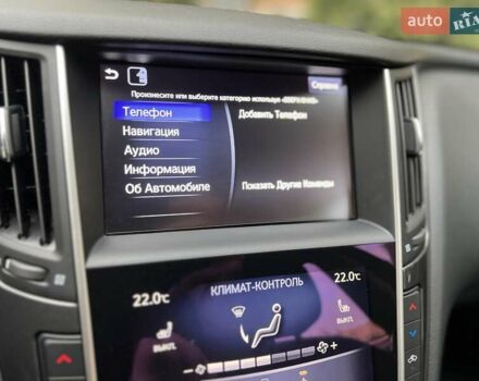 Черный Инфинити Q50, объемом двигателя 2 л и пробегом 53 тыс. км за 18900 $, фото 149 на Automoto.ua