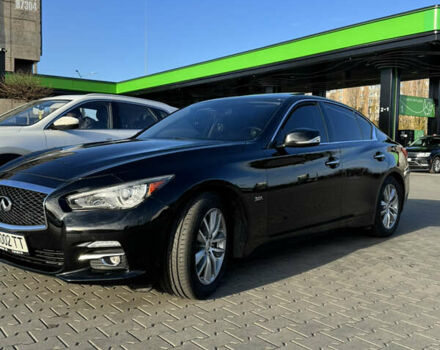 Черный Инфинити Q50, объемом двигателя 3 л и пробегом 175 тыс. км за 13700 $, фото 3 на Automoto.ua