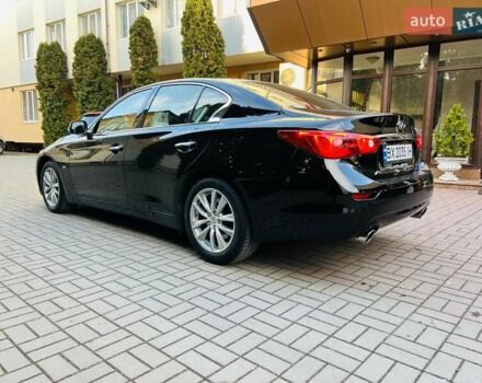 Черный Инфинити Q50, объемом двигателя 2 л и пробегом 53 тыс. км за 18900 $, фото 25 на Automoto.ua