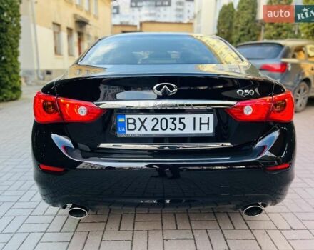 Черный Инфинити Q50, объемом двигателя 2 л и пробегом 53 тыс. км за 18900 $, фото 21 на Automoto.ua