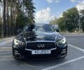 Чорний Інфініті Q50, об'ємом двигуна 3 л та пробігом 52 тис. км за 19500 $, фото 1 на Automoto.ua