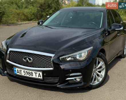 Черный Инфинити Q50, объемом двигателя 3 л и пробегом 157 тыс. км за 13500 $, фото 7 на Automoto.ua