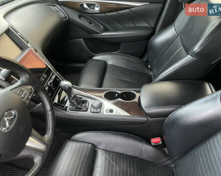 Черный Инфинити Q50, объемом двигателя 3 л и пробегом 155 тыс. км за 16699 $, фото 25 на Automoto.ua