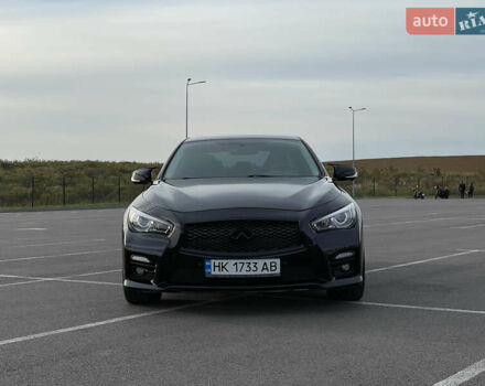 Черный Инфинити Q50, объемом двигателя 3 л и пробегом 155 тыс. км за 16699 $, фото 7 на Automoto.ua