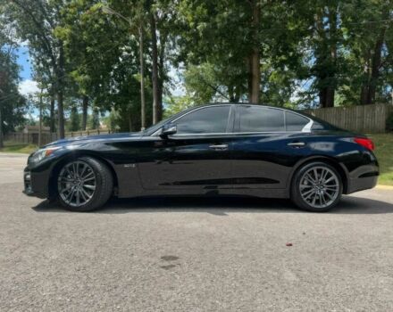 Чорний Інфініті Q50, об'ємом двигуна 3 л та пробігом 77 тис. км за 9000 $, фото 3 на Automoto.ua