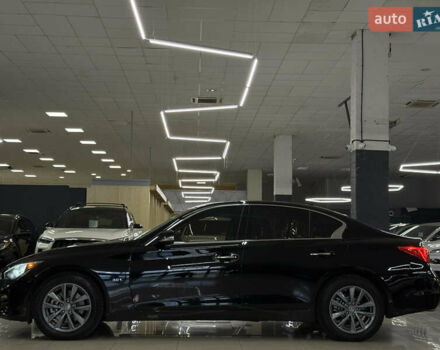 Черный Инфинити Q50, объемом двигателя 3 л и пробегом 137 тыс. км за 15499 $, фото 16 на Automoto.ua