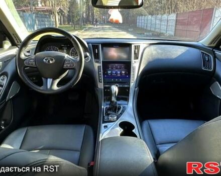 Черный Инфинити Q50, объемом двигателя 2 л и пробегом 137 тыс. км за 14500 $, фото 5 на Automoto.ua