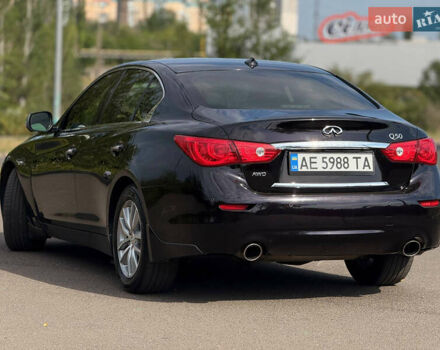 Черный Инфинити Q50, объемом двигателя 3 л и пробегом 157 тыс. км за 13500 $, фото 17 на Automoto.ua