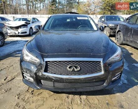 Черный Инфинити Q50, объемом двигателя 3 л и пробегом 68 тыс. км за 2600 $, фото 4 на Automoto.ua