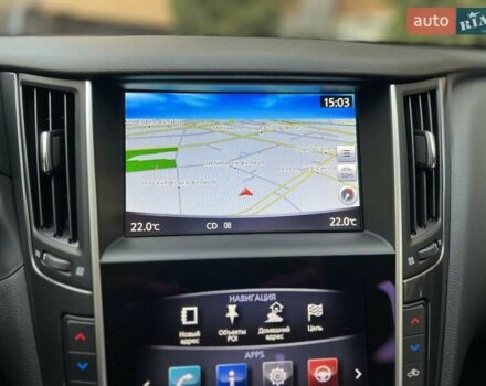 Черный Инфинити Q50, объемом двигателя 2 л и пробегом 53 тыс. км за 18900 $, фото 127 на Automoto.ua