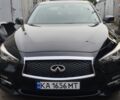 Черный Инфинити Q50, объемом двигателя 3 л и пробегом 200 тыс. км за 13500 $, фото 1 на Automoto.ua