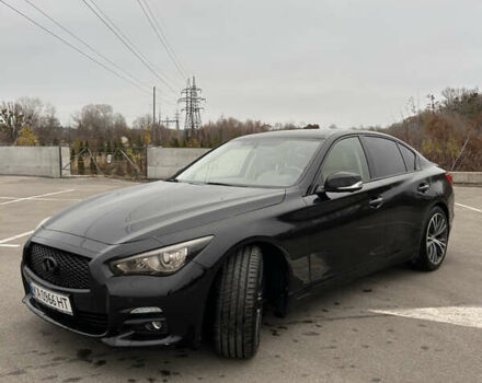 Черный Инфинити Q50, объемом двигателя 3 л и пробегом 110 тыс. км за 15500 $, фото 3 на Automoto.ua