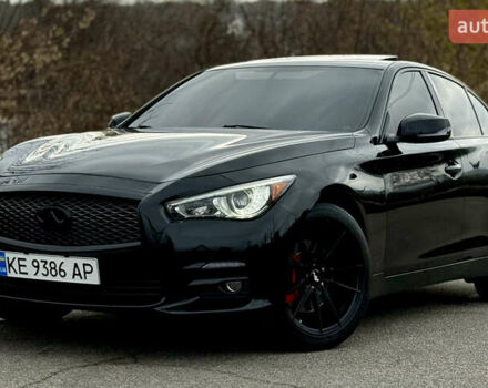 Черный Инфинити Q50, объемом двигателя 3 л и пробегом 155 тыс. км за 12000 $, фото 6 на Automoto.ua