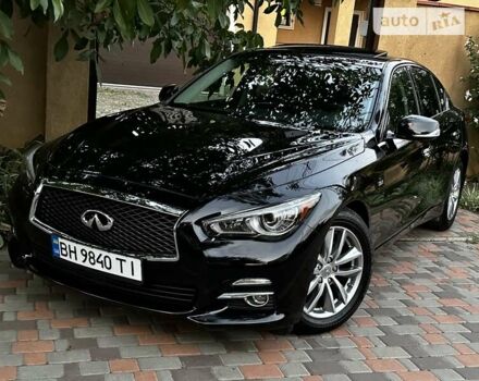 Чорний Інфініті Q50, об'ємом двигуна 3 л та пробігом 132 тис. км за 16900 $, фото 1 на Automoto.ua