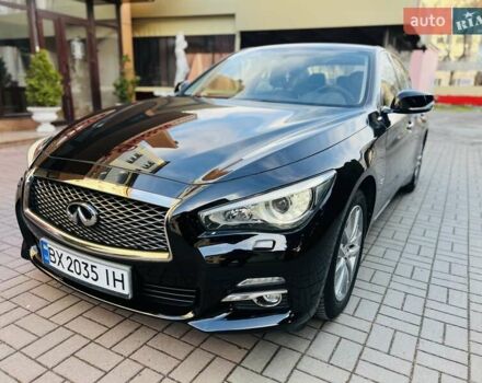 Черный Инфинити Q50, объемом двигателя 2 л и пробегом 53 тыс. км за 18900 $, фото 12 на Automoto.ua