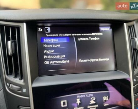 Черный Инфинити Q50, объемом двигателя 2 л и пробегом 53 тыс. км за 18900 $, фото 130 на Automoto.ua