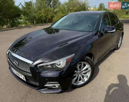 Черный Инфинити Q50, объемом двигателя 3 л и пробегом 157 тыс. км за 13500 $, фото 9 на Automoto.ua