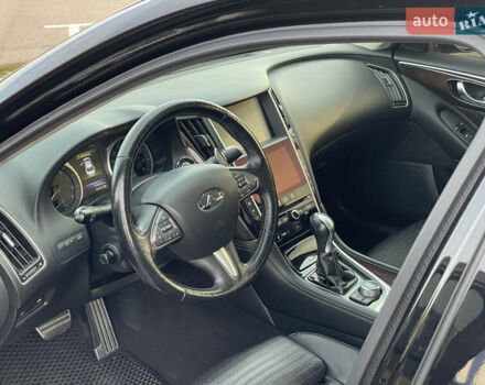 Черный Инфинити Q50, объемом двигателя 3 л и пробегом 155 тыс. км за 16699 $, фото 21 на Automoto.ua