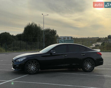 Черный Инфинити Q50, объемом двигателя 3 л и пробегом 155 тыс. км за 16699 $, фото 5 на Automoto.ua