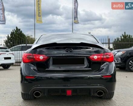 Черный Инфинити Q50, объемом двигателя 3.5 л и пробегом 149 тыс. км за 16999 $, фото 7 на Automoto.ua