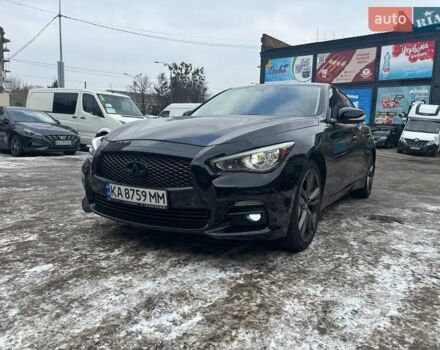 Чорний Інфініті Q50, об'ємом двигуна 3 л та пробігом 109 тис. км за 15900 $, фото 5 на Automoto.ua