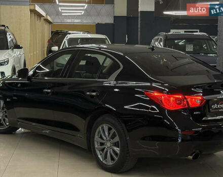 Черный Инфинити Q50, объемом двигателя 3 л и пробегом 137 тыс. км за 15499 $, фото 13 на Automoto.ua