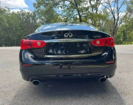 Чорний Інфініті Q50, об'ємом двигуна 3 л та пробігом 77 тис. км за 9000 $, фото 5 на Automoto.ua