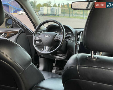 Черный Инфинити Q50, объемом двигателя 3 л и пробегом 155 тыс. км за 16699 $, фото 36 на Automoto.ua