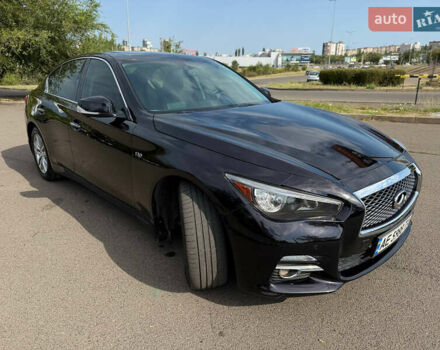 Черный Инфинити Q50, объемом двигателя 3 л и пробегом 157 тыс. км за 13500 $, фото 12 на Automoto.ua