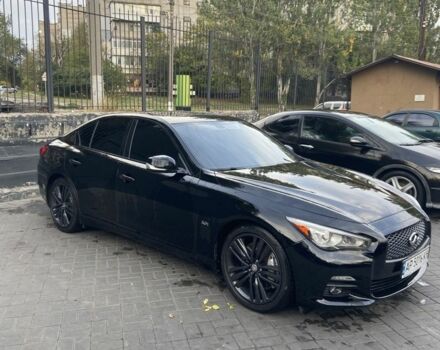 Чорний Інфініті Q50, об'ємом двигуна 3 л та пробігом 122 тис. км за 16999 $, фото 2 на Automoto.ua