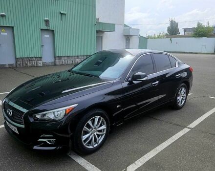 Чорний Інфініті Q50, об'ємом двигуна 3 л та пробігом 140 тис. км за 15000 $, фото 1 на Automoto.ua