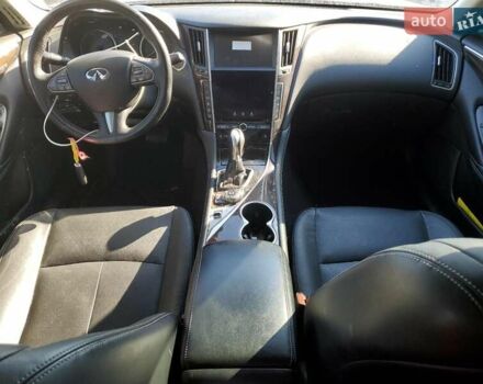 Черный Инфинити Q50, объемом двигателя 3 л и пробегом 68 тыс. км за 2600 $, фото 7 на Automoto.ua