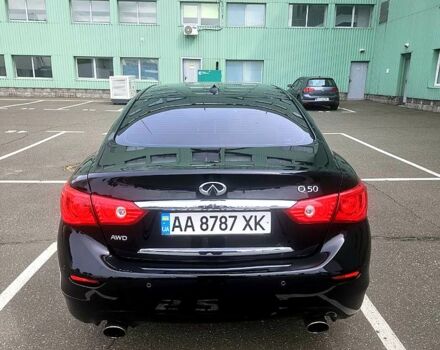 Чорний Інфініті Q50, об'ємом двигуна 3 л та пробігом 140 тис. км за 15000 $, фото 2 на Automoto.ua