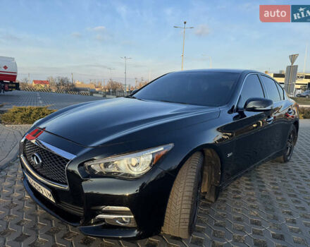 Чорний Інфініті Q50, об'ємом двигуна 3 л та пробігом 142 тис. км за 12500 $, фото 2 на Automoto.ua