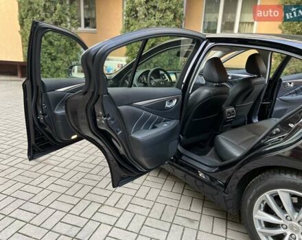 Черный Инфинити Q50, объемом двигателя 2 л и пробегом 53 тыс. км за 18900 $, фото 105 на Automoto.ua