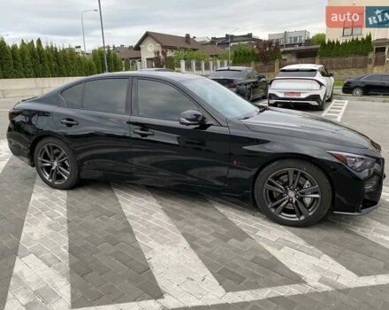 Черный Инфинити Q50, объемом двигателя 3 л и пробегом 98 тыс. км за 19900 $, фото 7 на Automoto.ua