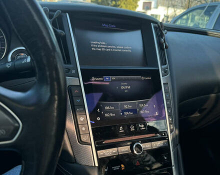 Черный Инфинити Q50, объемом двигателя 3 л и пробегом 175 тыс. км за 13700 $, фото 13 на Automoto.ua