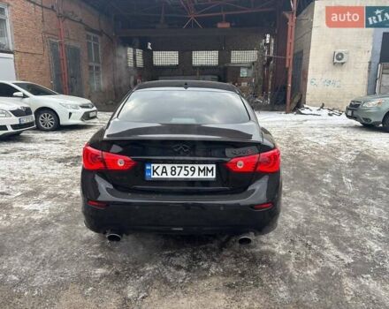 Чорний Інфініті Q50, об'ємом двигуна 3 л та пробігом 109 тис. км за 15900 $, фото 3 на Automoto.ua