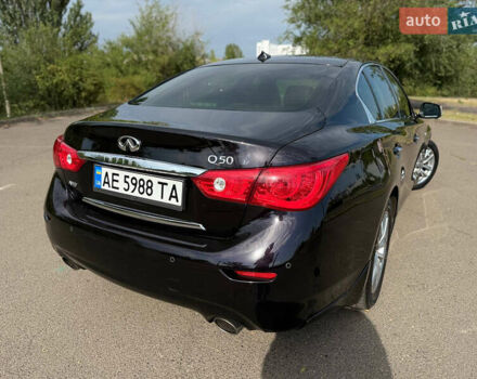 Черный Инфинити Q50, объемом двигателя 3 л и пробегом 157 тыс. км за 13500 $, фото 23 на Automoto.ua