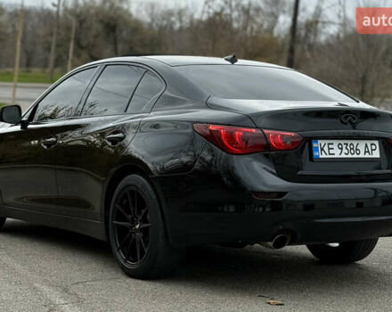 Черный Инфинити Q50, объемом двигателя 3 л и пробегом 155 тыс. км за 12000 $, фото 7 на Automoto.ua