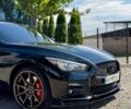Черный Инфинити Q50, объемом двигателя 3 л и пробегом 149 тыс. км за 14550 $, фото 1 на Automoto.ua