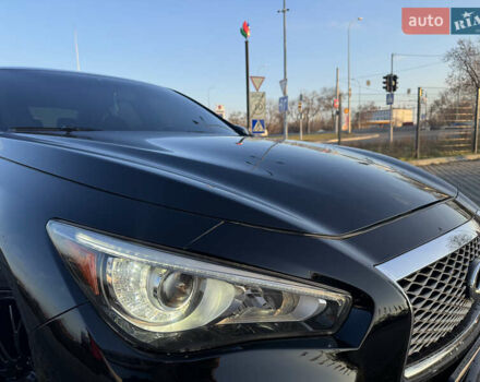 Чорний Інфініті Q50, об'ємом двигуна 3 л та пробігом 142 тис. км за 12500 $, фото 11 на Automoto.ua