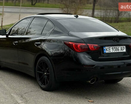 Черный Инфинити Q50, объемом двигателя 3 л и пробегом 155 тыс. км за 12000 $, фото 8 на Automoto.ua